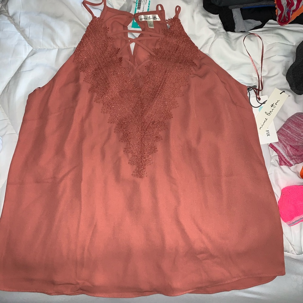 Araminta Lace Detail Blouse